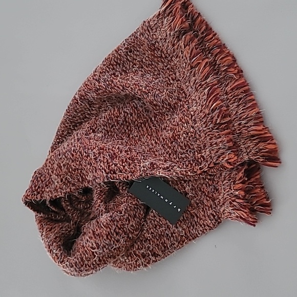 Bryn Walker Thistle Fringed Wrap Scarf One Size $158 - Picture 8 of 9